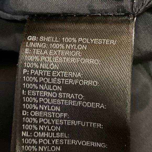 The North Face Women's Black Full Zip Long Sleeve Hooded Windbreaker Jacket Sz S - Picture 4 of 4